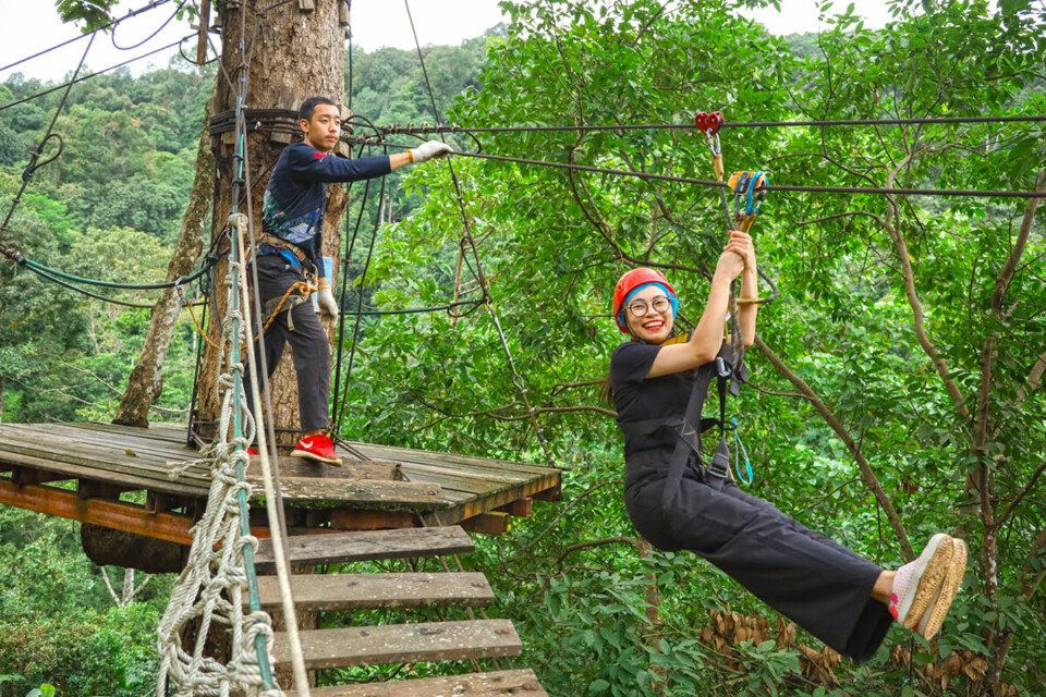The Zipline Experience In Chiang Mai